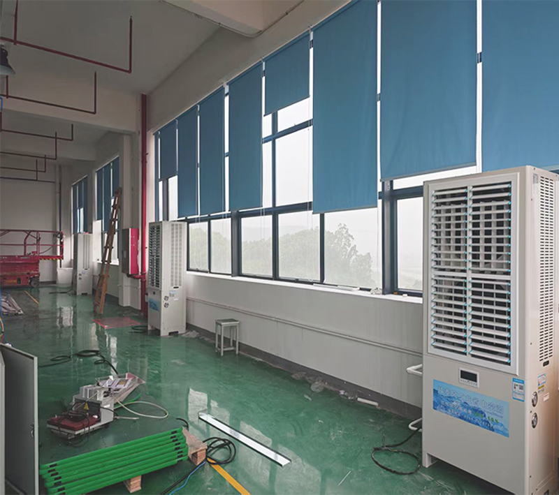 噴涂加工廠降溫方法？
